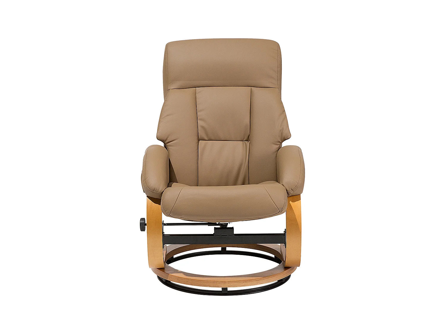 Fauteuil massant FORCE Cuir PU Beige sable