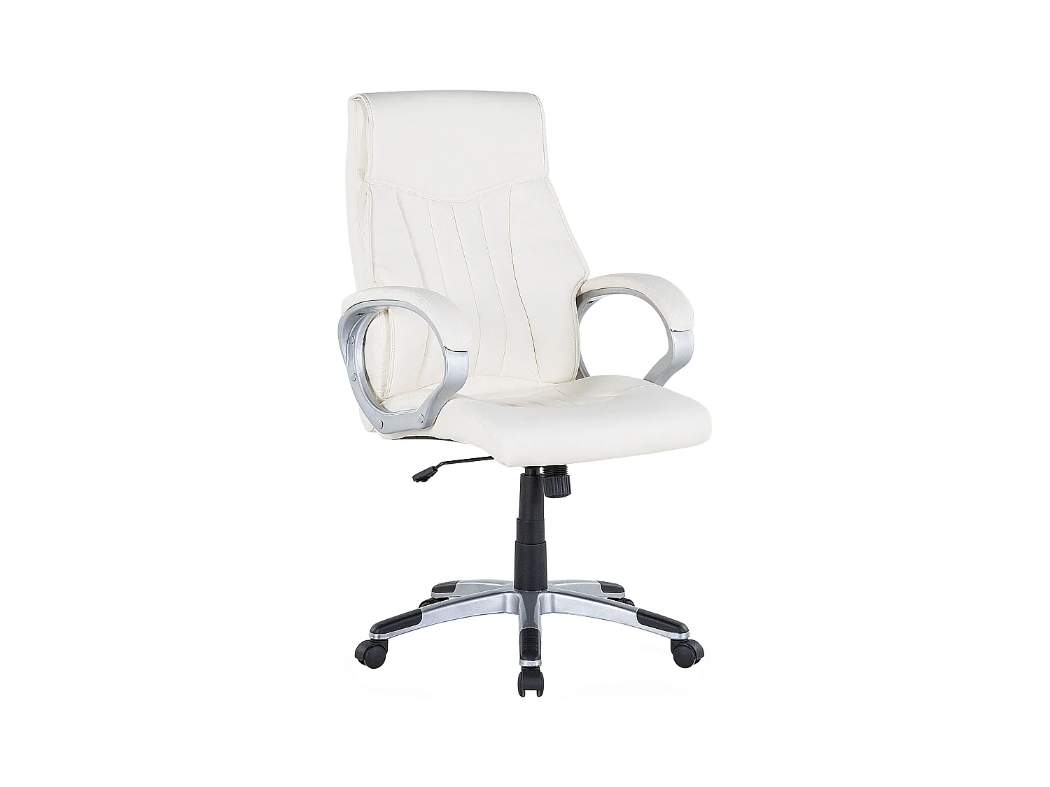 Chaise de bureau TRIUMPH Cuir PU Crème