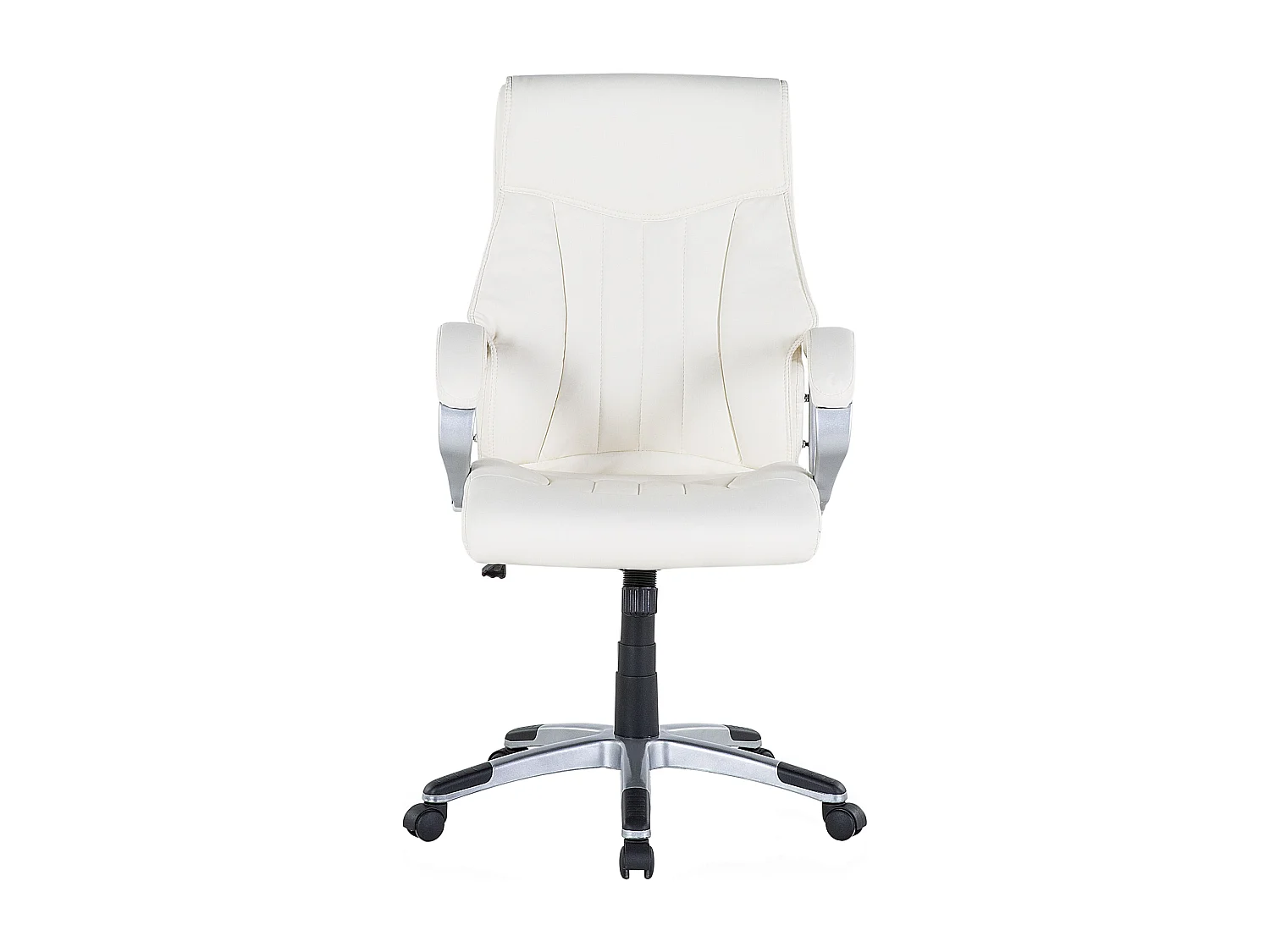 Chaise de bureau TRIUMPH Cuir PU Crème