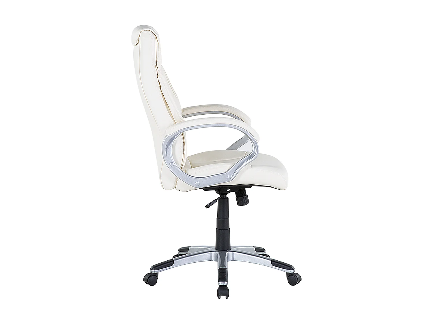 Chaise de bureau TRIUMPH Cuir PU Crème