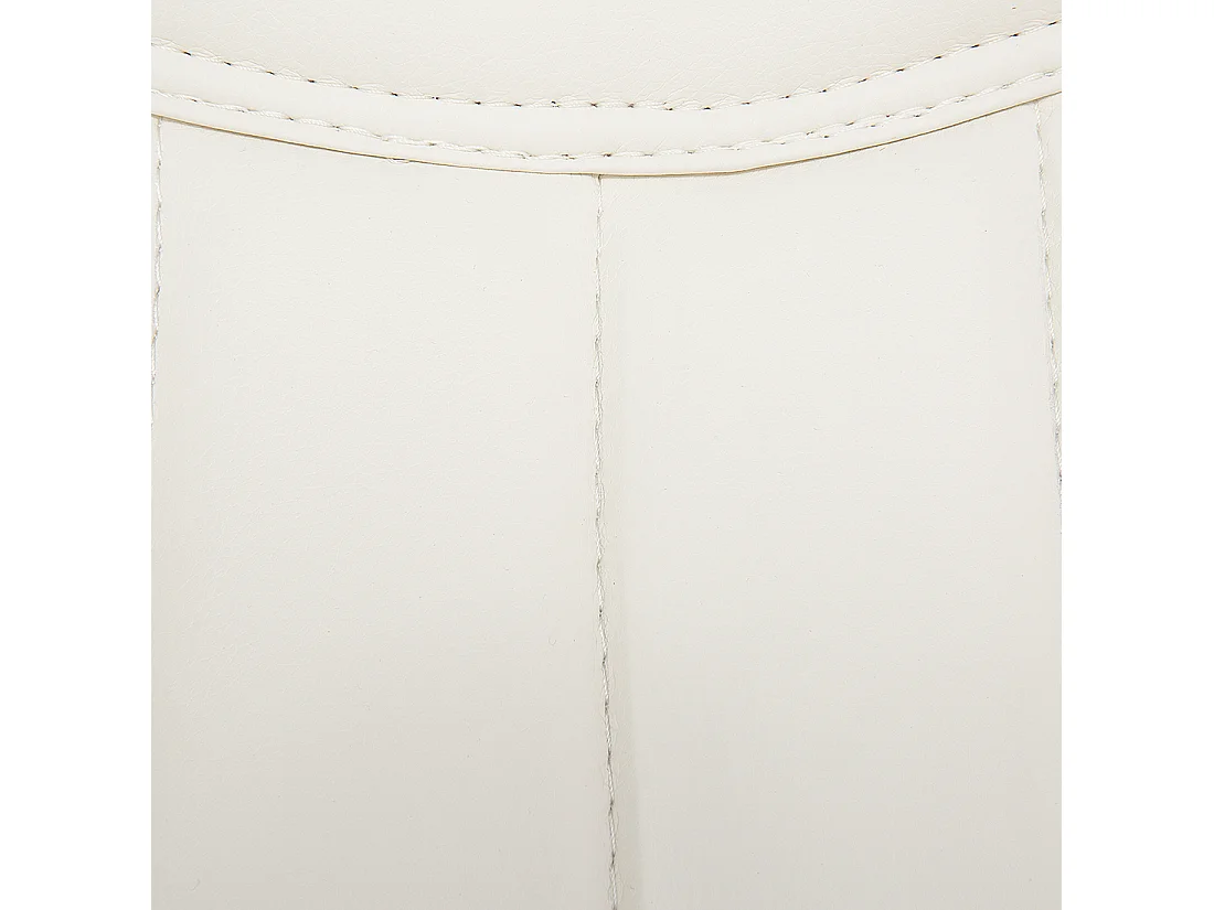 Chaise de bureau TRIUMPH Cuir PU Crème