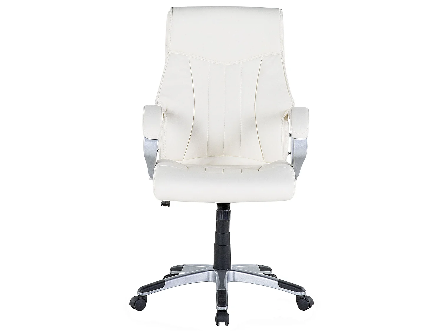 Chaise de bureau TRIUMPH Cuir PU Crème