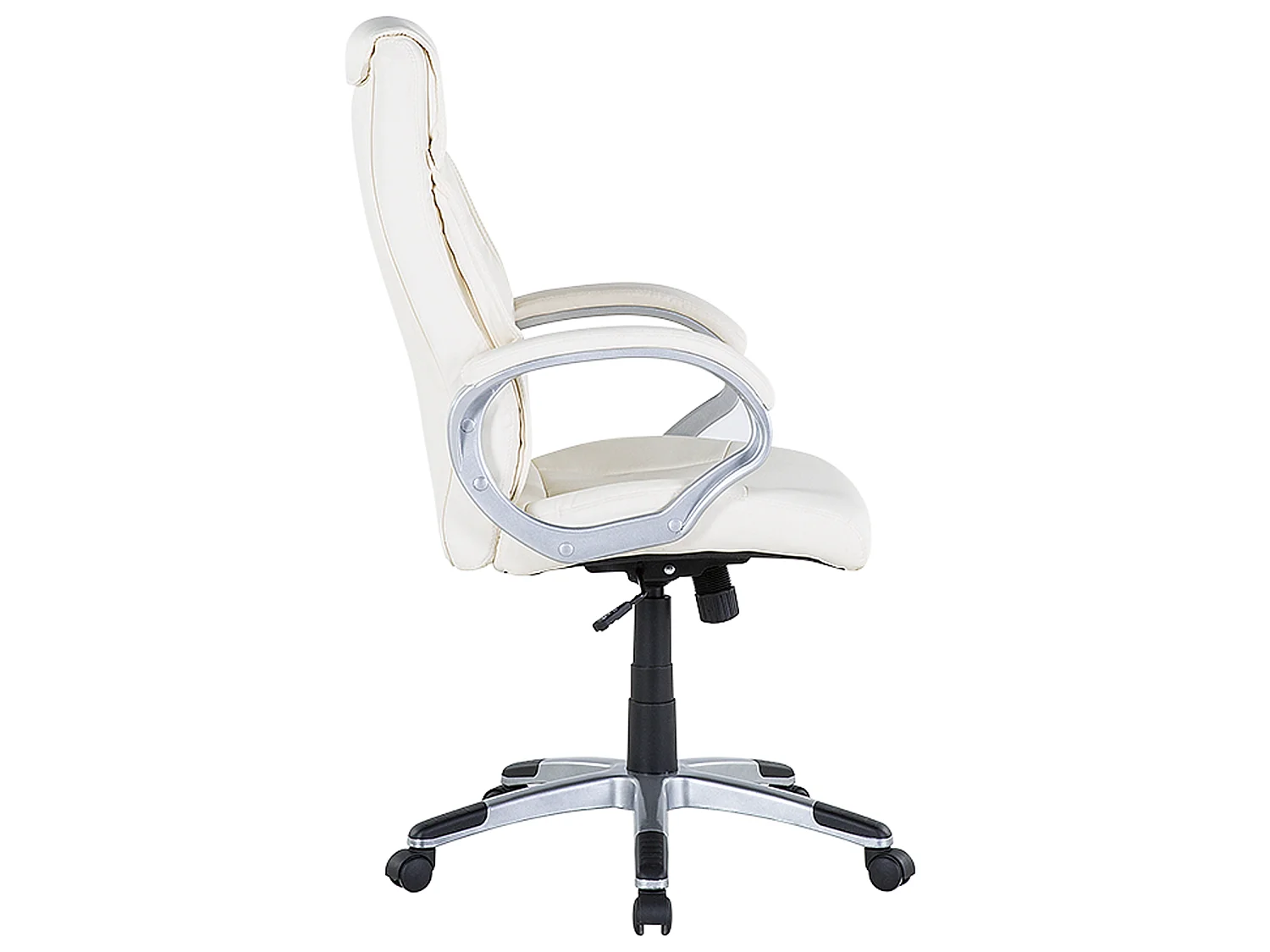 Chaise de bureau TRIUMPH Cuir PU Crème