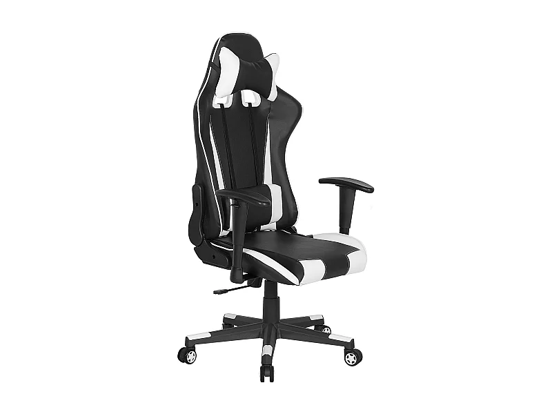 Sedia da ufficio GAMER Pelle sintetica Bianco