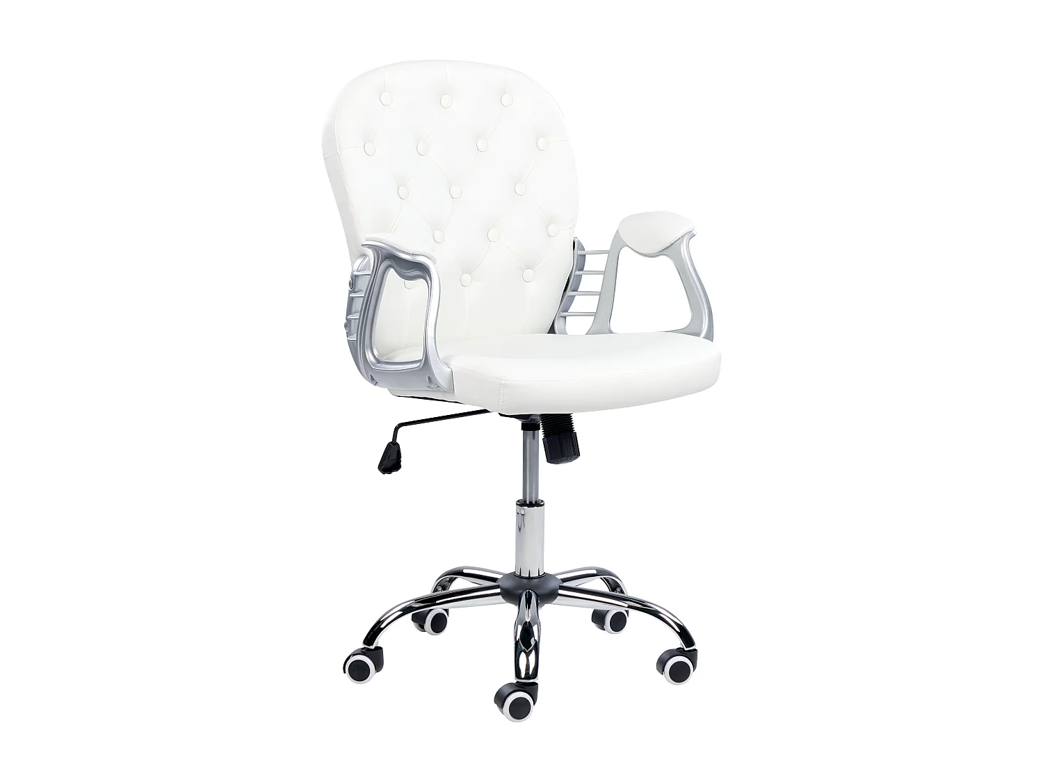 Cadeira de escritório PRINCESS Pele sintética Branco