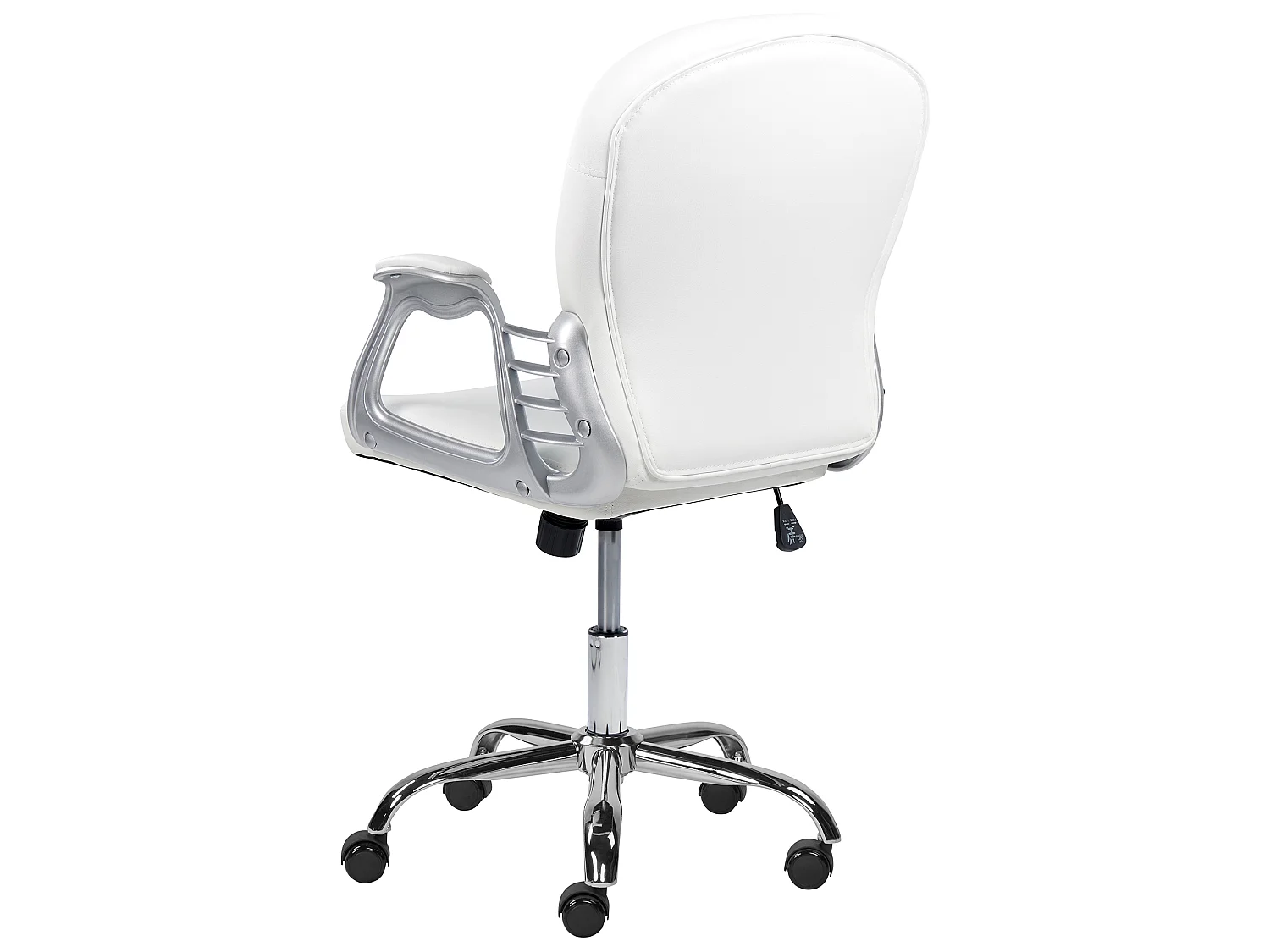 Chaise de bureau PRINCESS Cuir PU Blanc