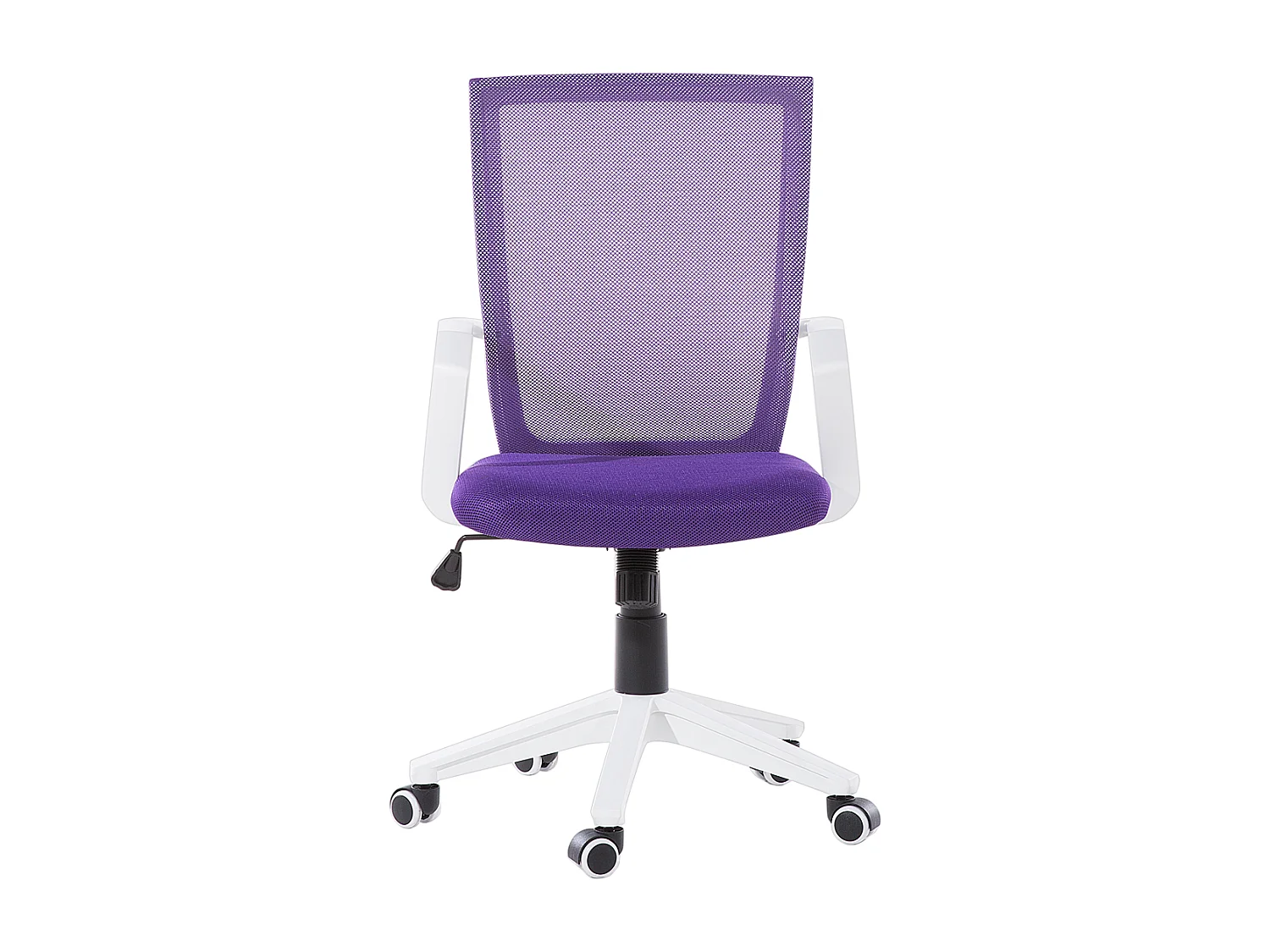 Chaise de bureau violet foncé réglable en hauteur RELIEF