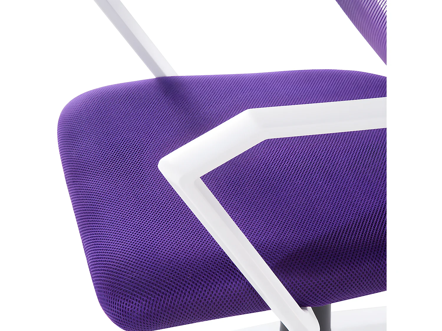 Chaise de bureau violet foncé réglable en hauteur RELIEF