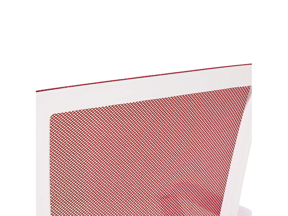 Trendy Bürostuhl drehbar höhenverstellbar mit Gasdruckfeder rot Relief