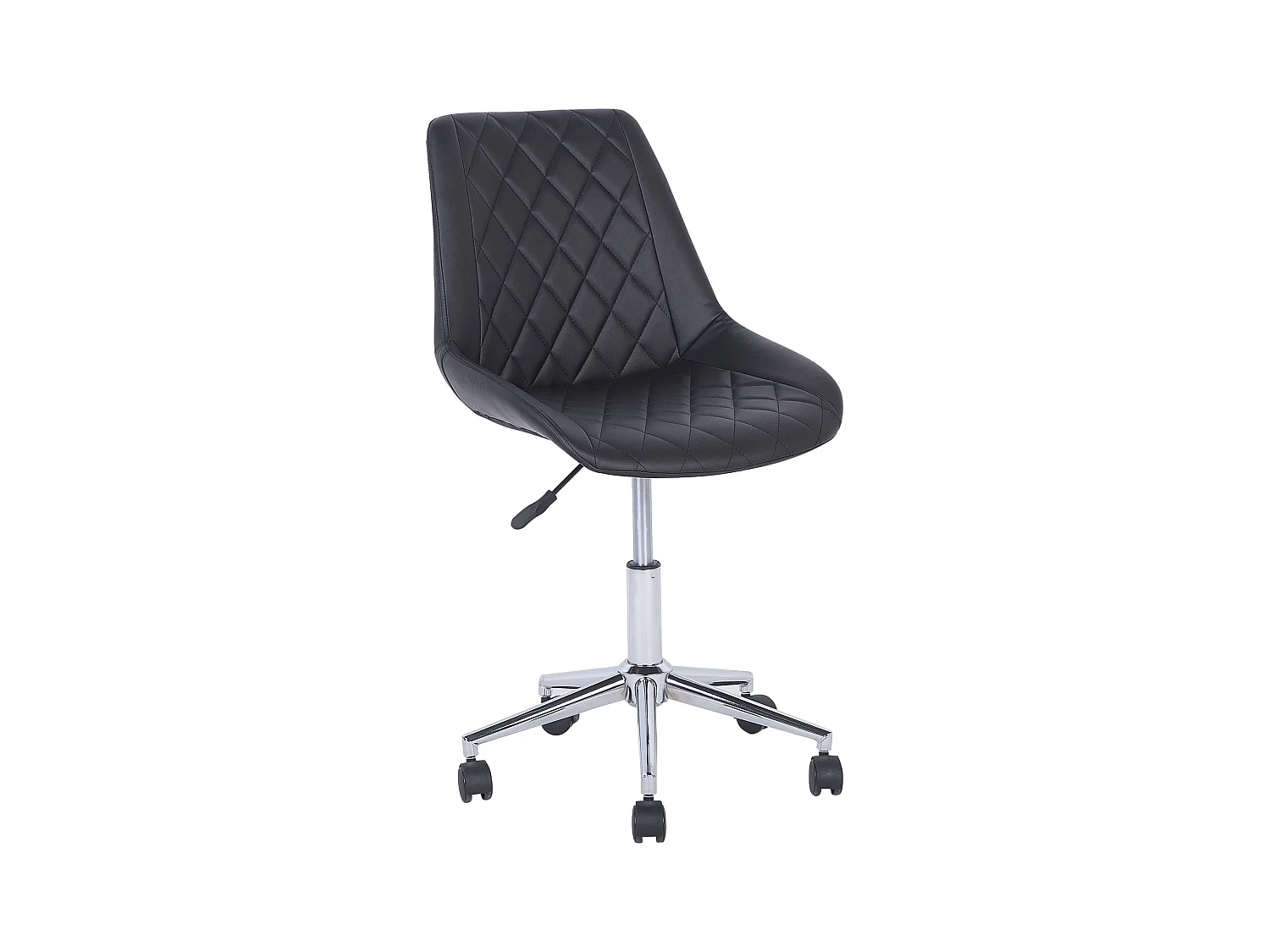 Chaise de bureau MARIBEL Cuir PU Noir