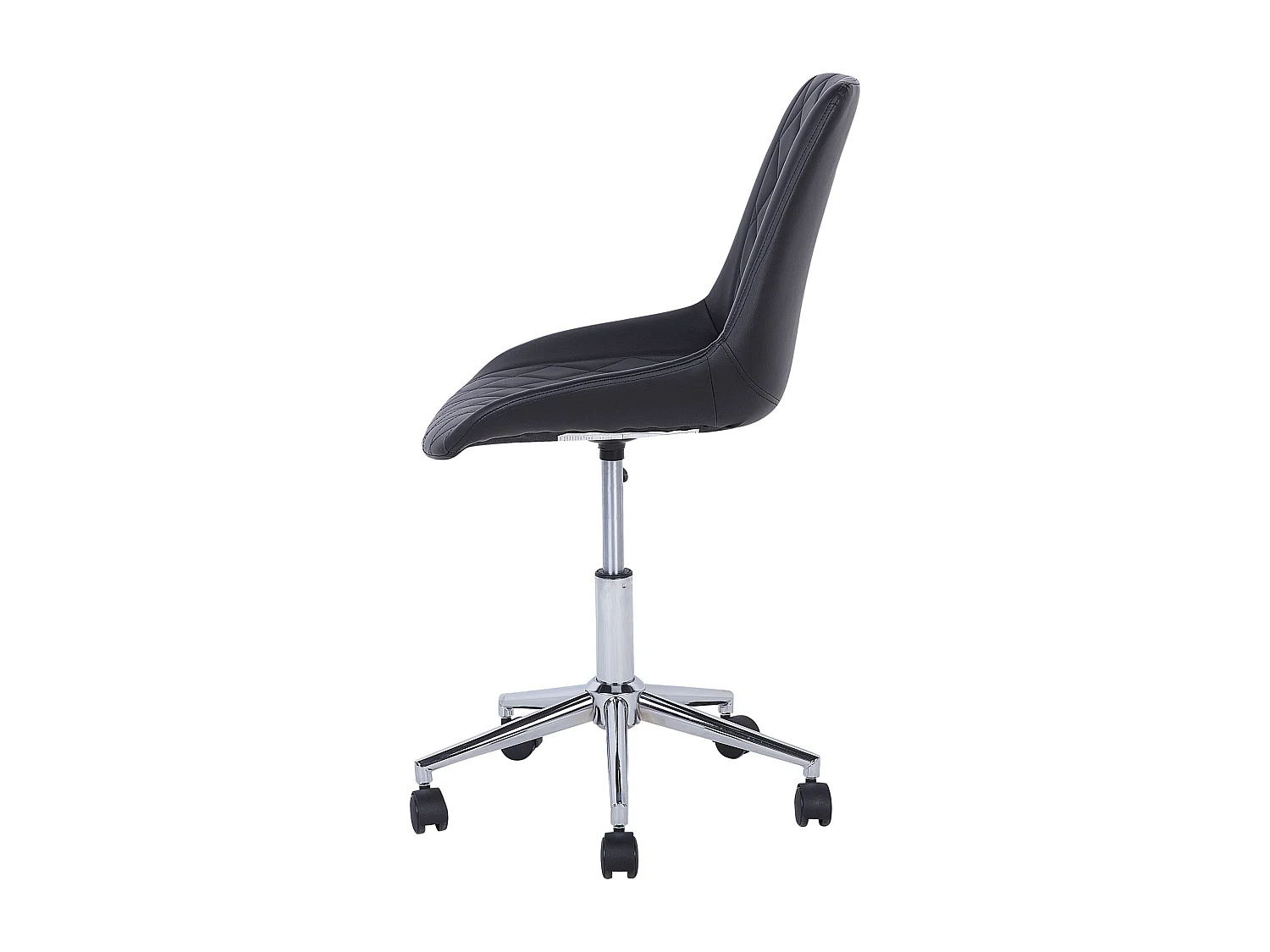 Chaise de bureau MARIBEL Cuir PU Noir