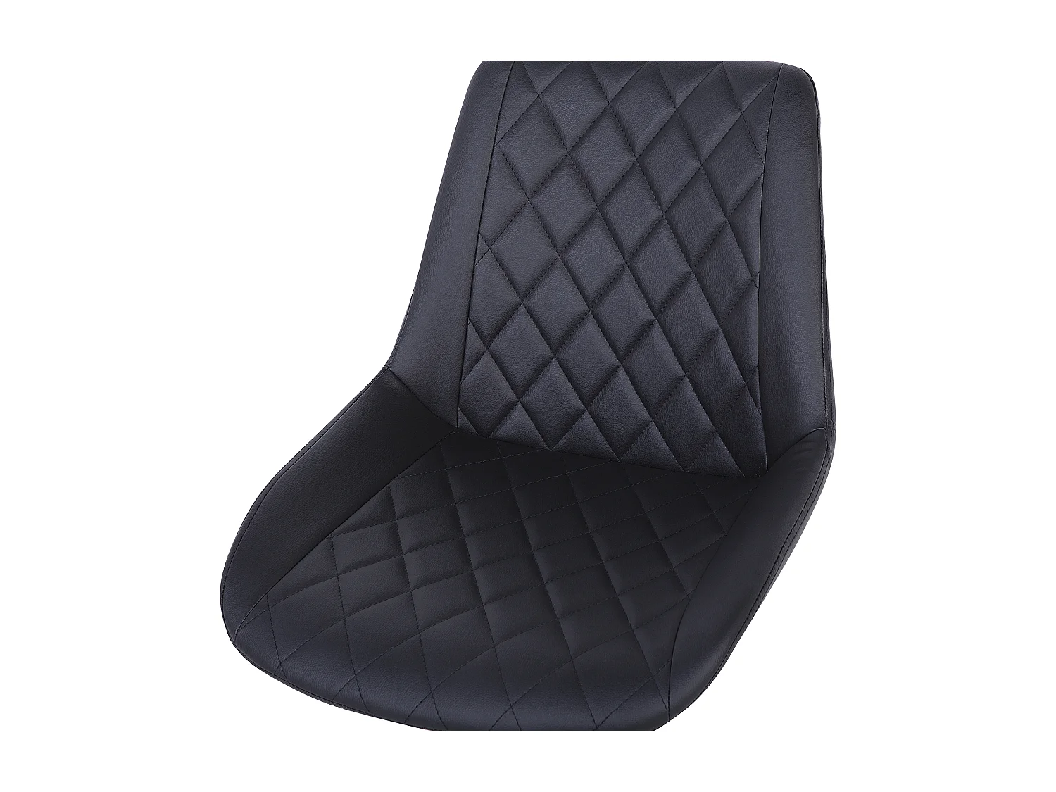 Chaise de bureau MARIBEL Cuir PU Noir