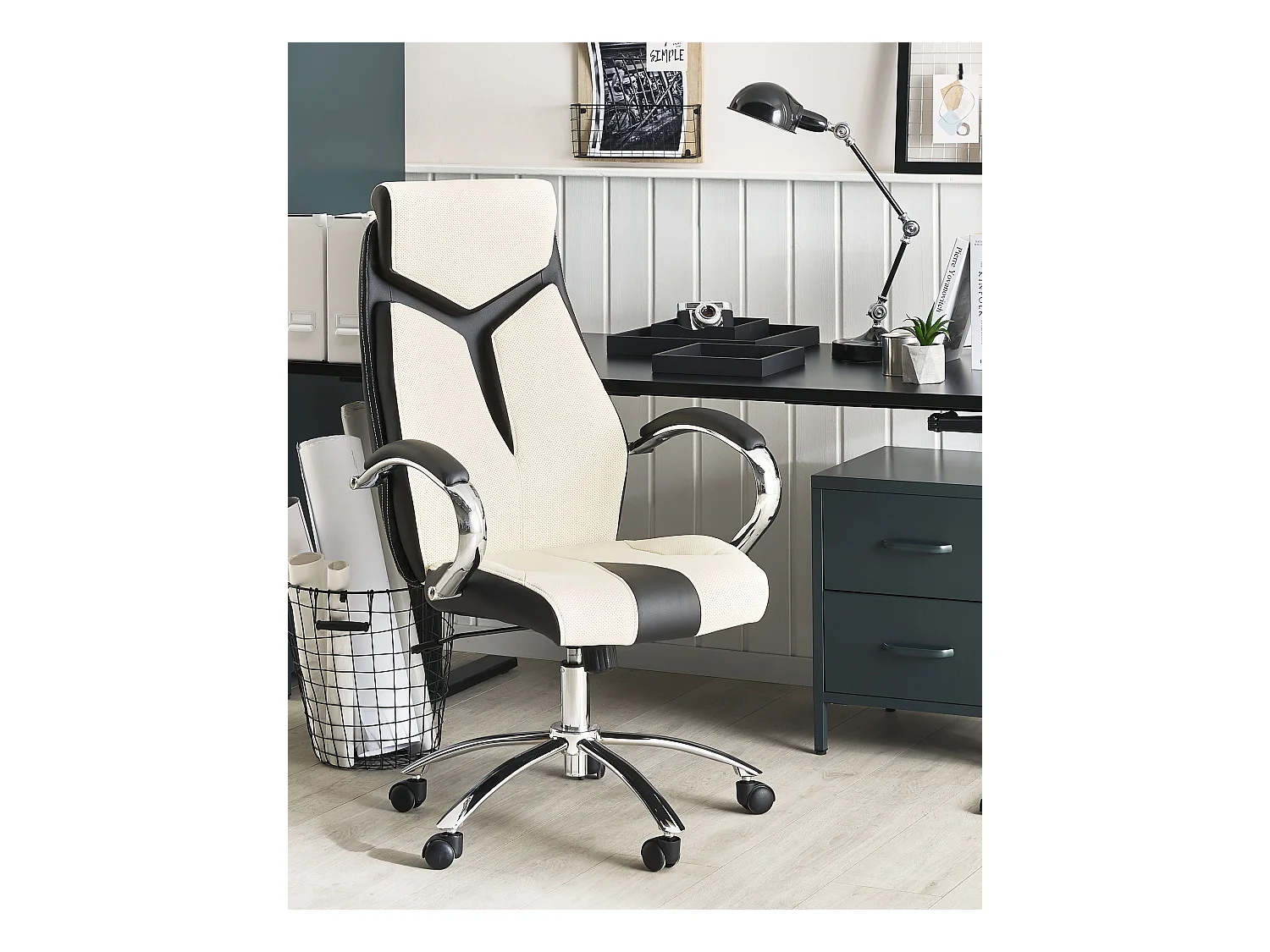 Bürostuhl drehbar FORMULA Beige