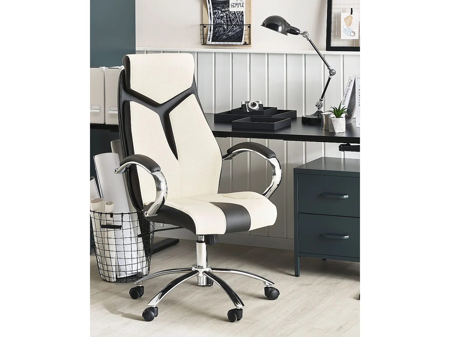 Bureaustoel Draaibaar FORMULA Beige