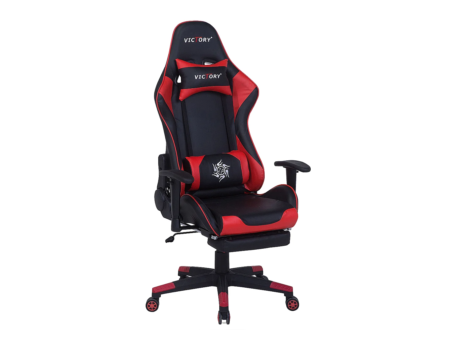 Siège de gaming VICTORY Cuir PU Rouge