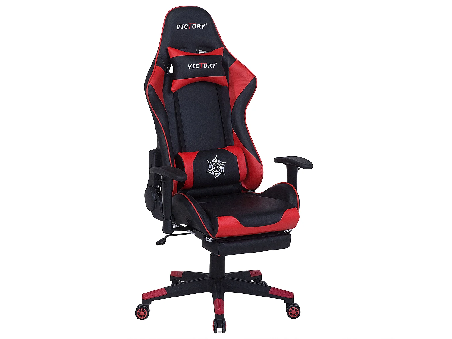 Siège de gaming VICTORY Cuir PU Rouge