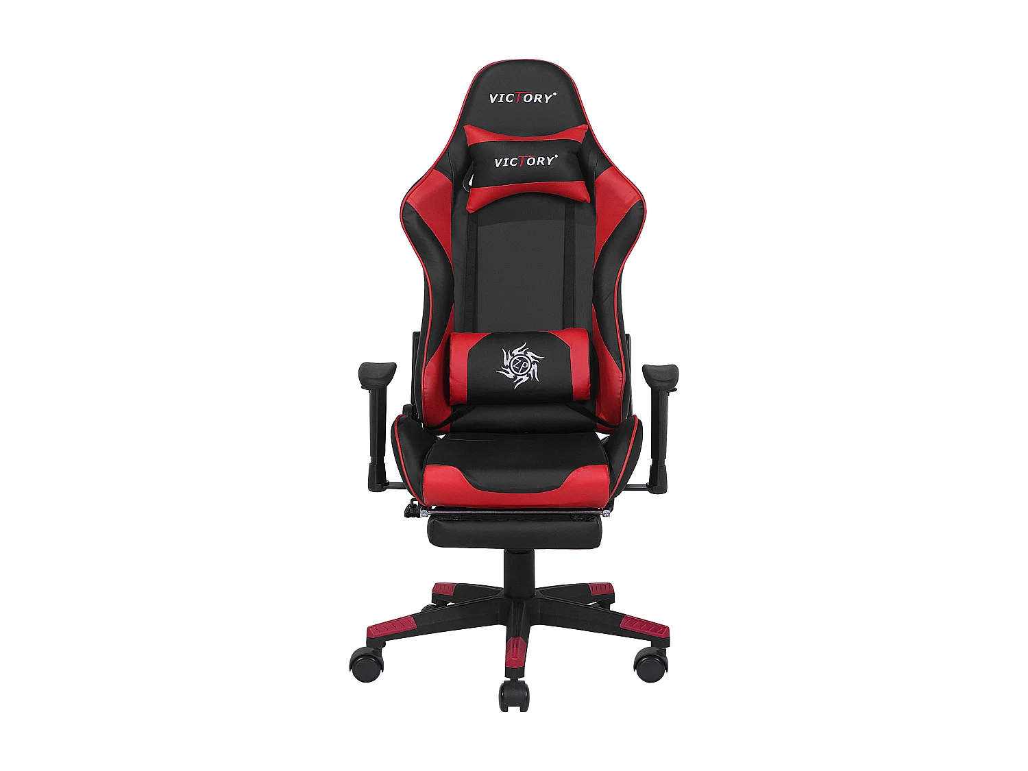 Siège de gaming VICTORY Cuir PU Rouge