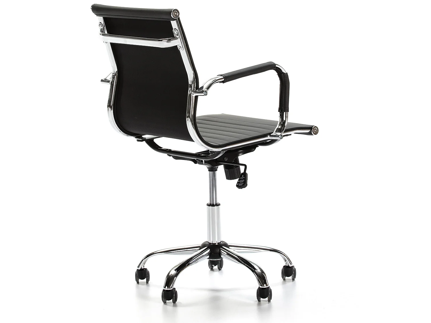 Fauteuil de Bureau Croma inclinable Noir,Cuir Synthétique