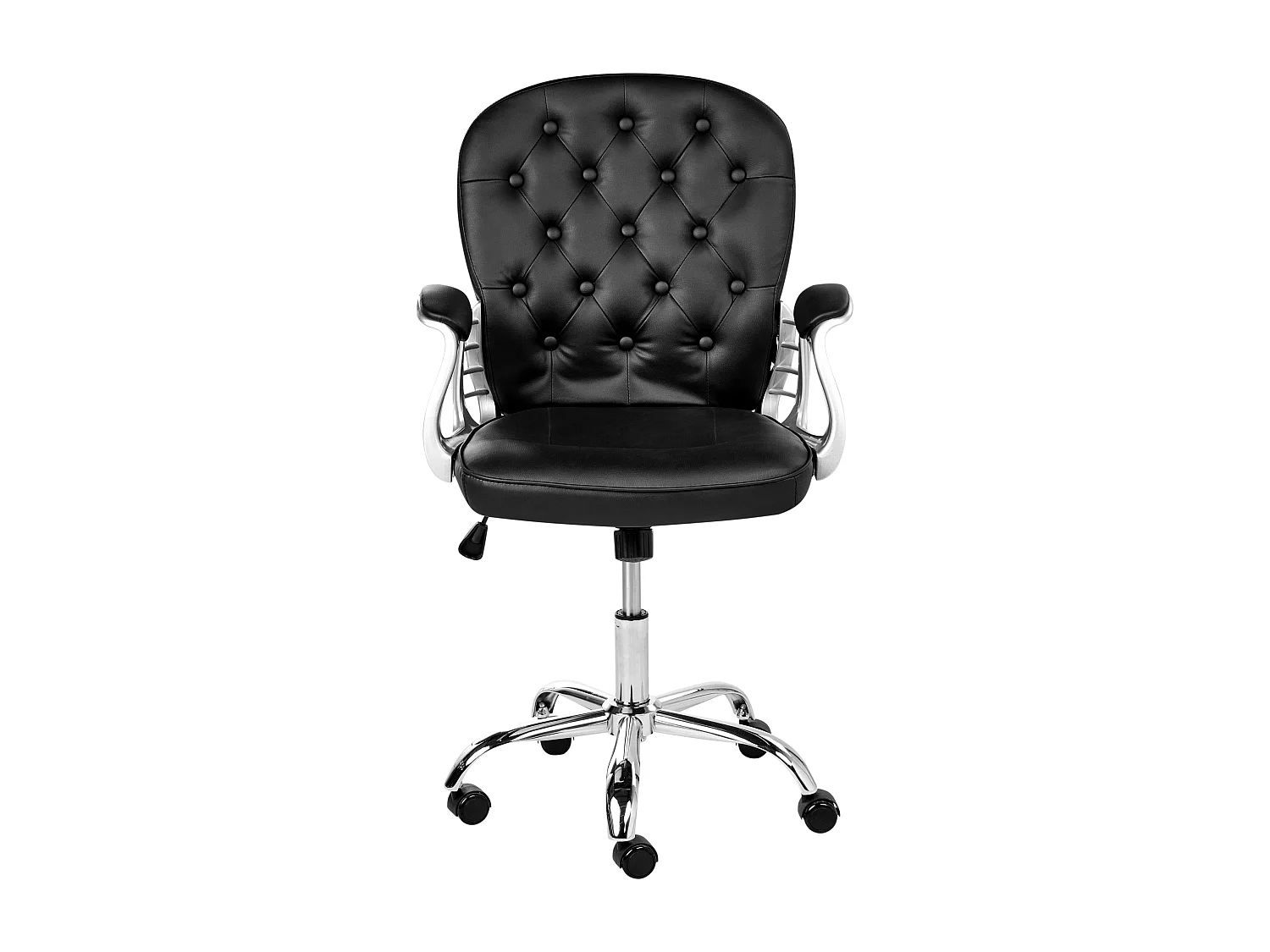 Chaise de bureau PRINCESS Cuir PU Noir