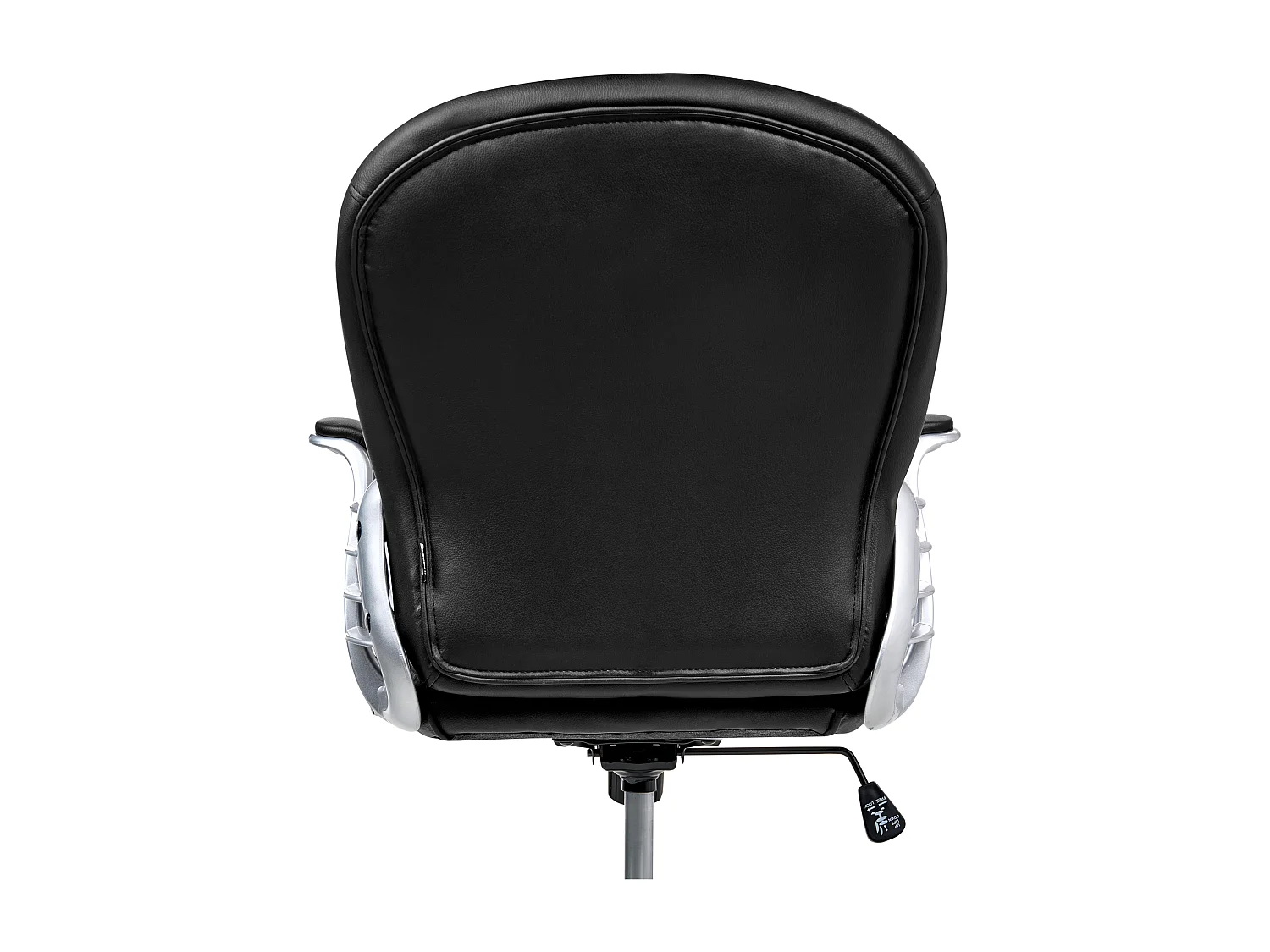 Chaise de bureau PRINCESS Cuir PU Noir