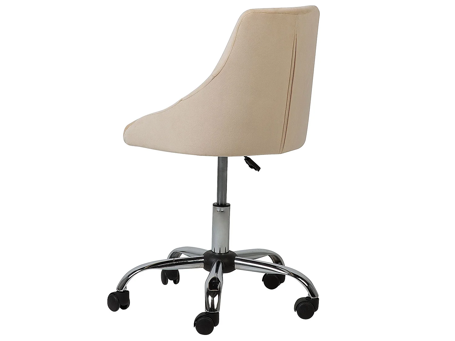 Sedia da scrivania PARRISH Velluto Beige