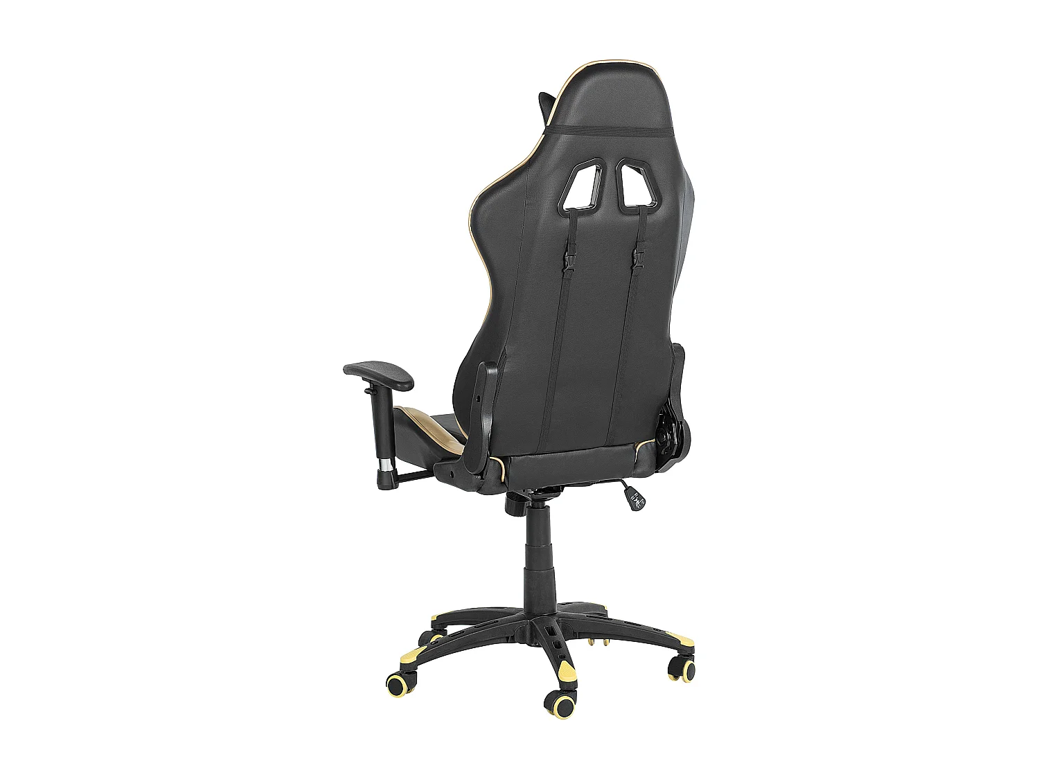 Siège de gaming KNIGHT Cuir PU Doré