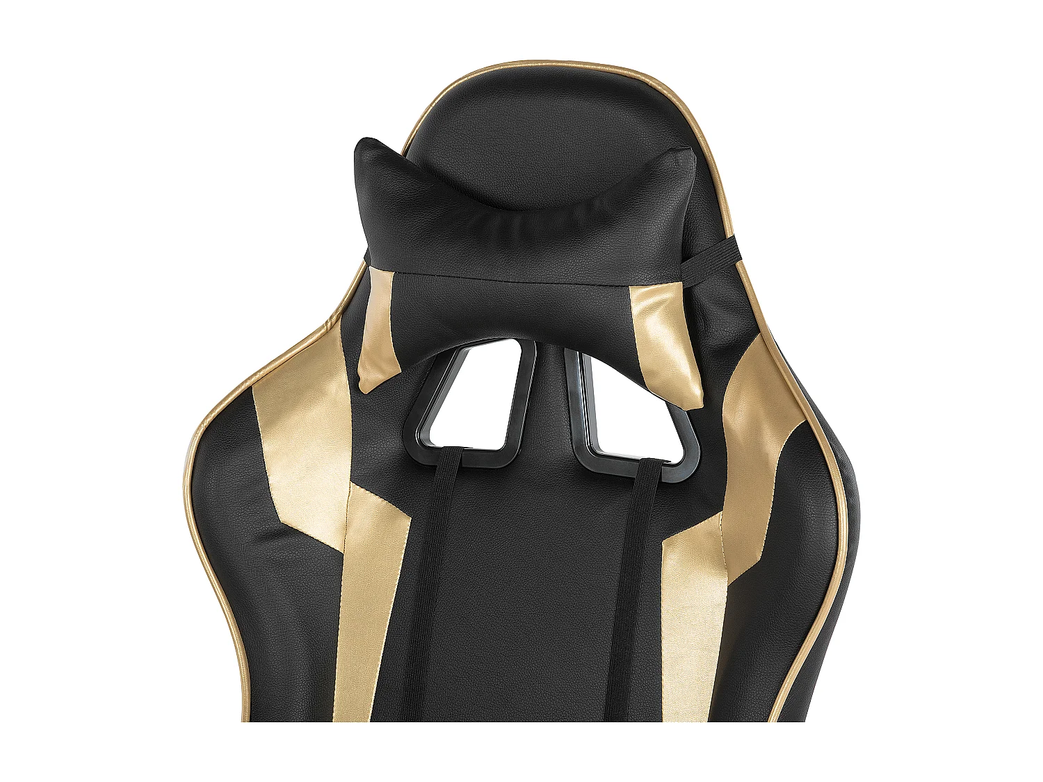 Siège de gaming KNIGHT Cuir PU Doré