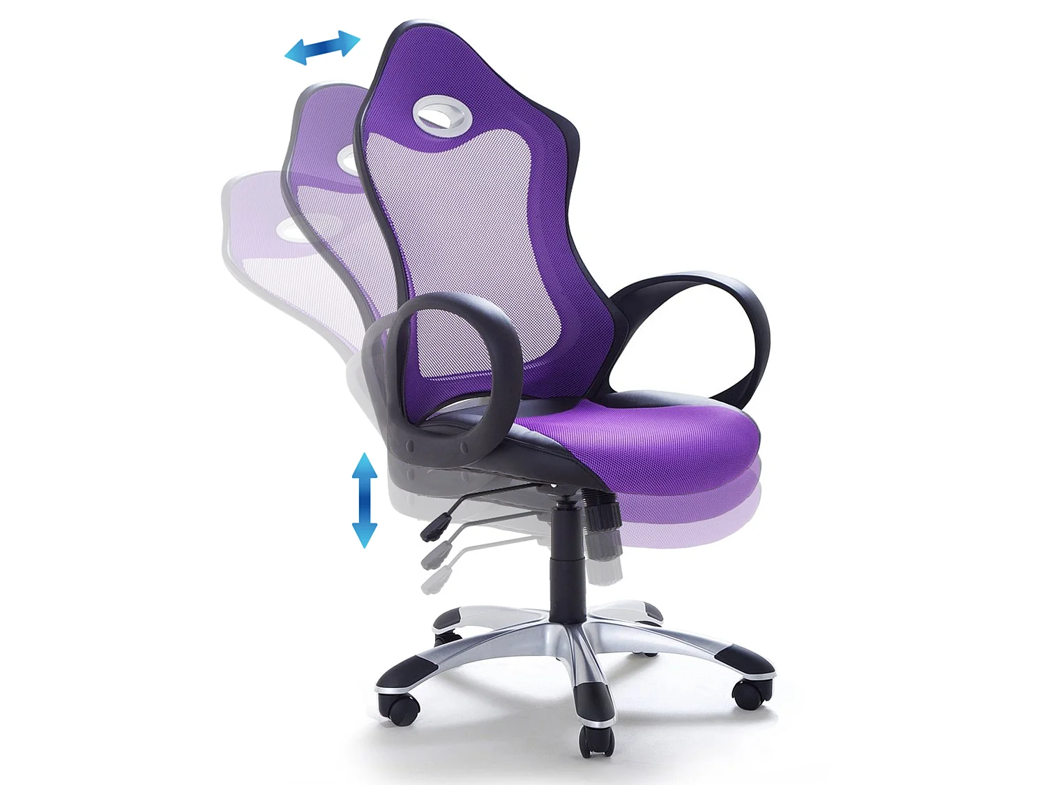 Chaise de bureau Violet iCHAIR