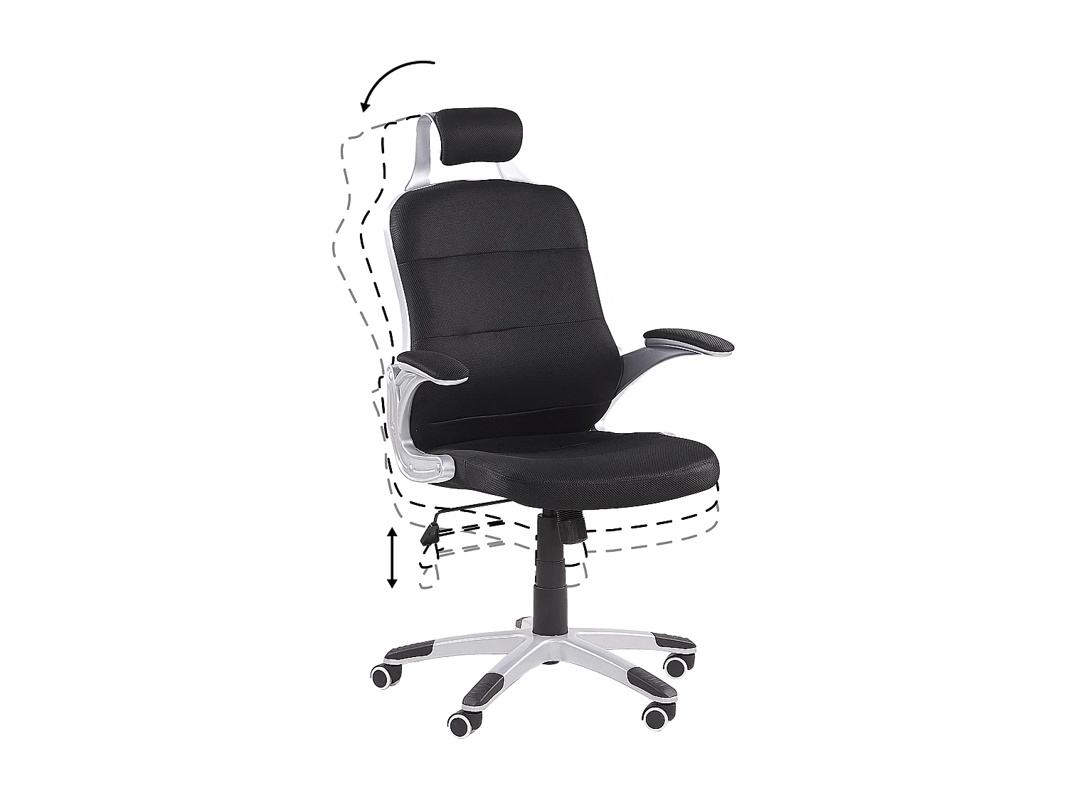 Bureaustoel Draaibaar PREMIER Zwart