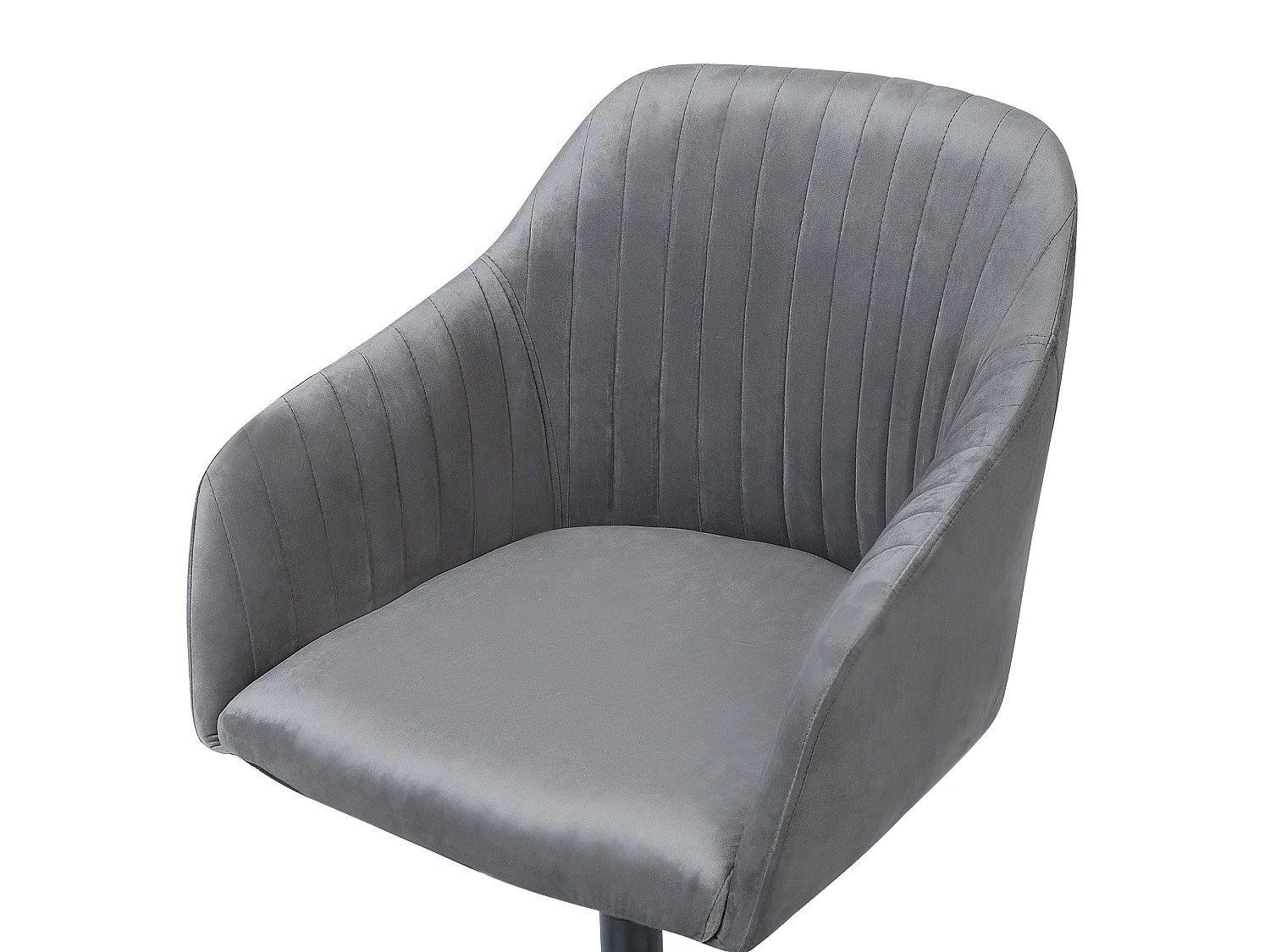 Desk Chair VENICE Velvet Grey