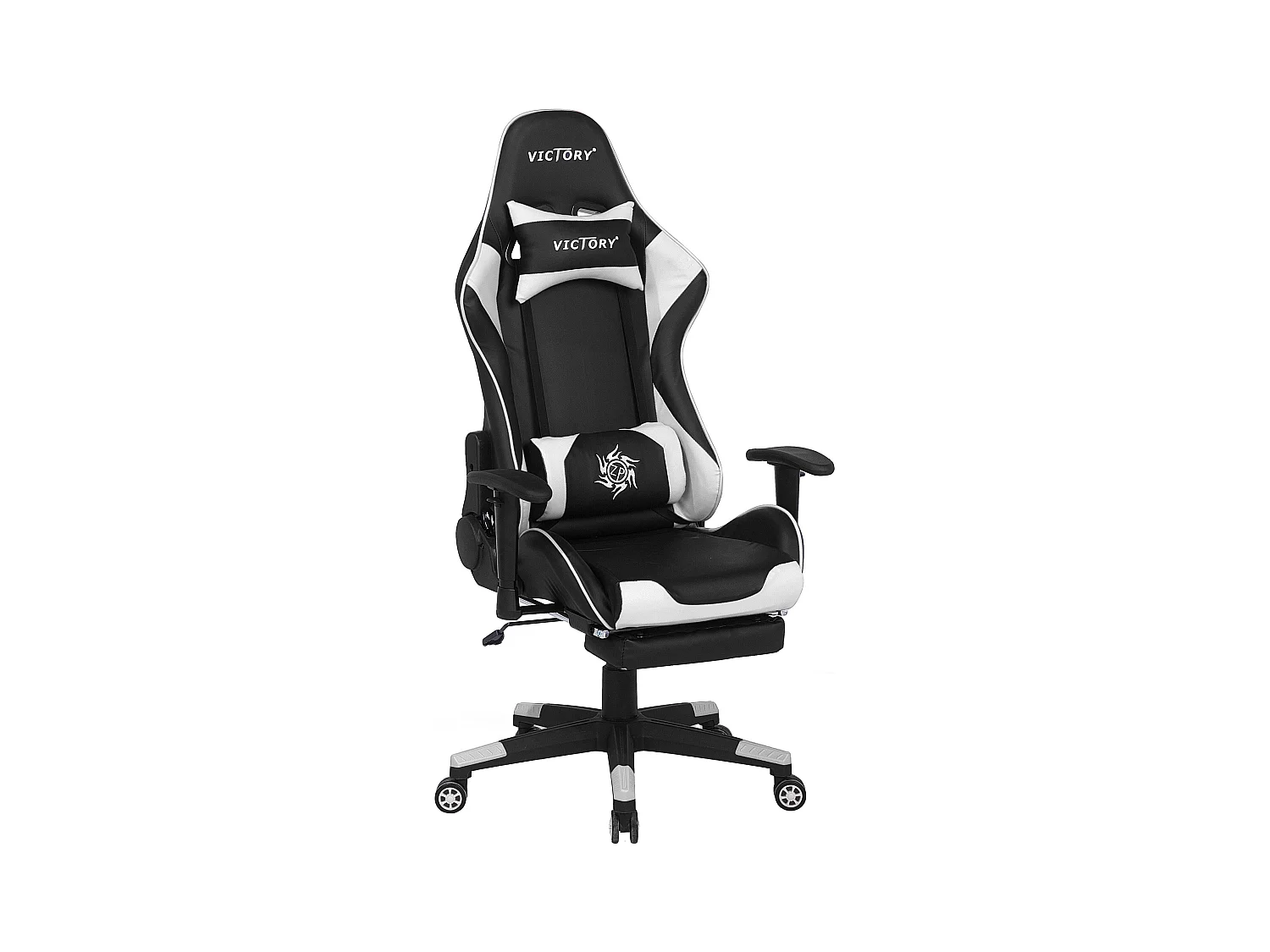Cadeira gaming VICTORY Pele sintética Branco