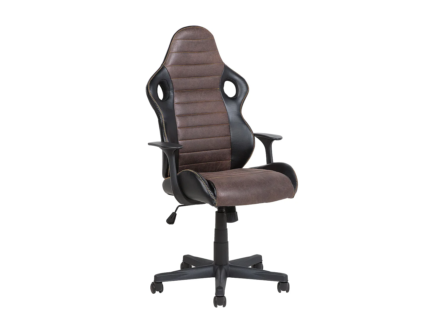 Chaise de bureau SUPREME Cuir PU Marron