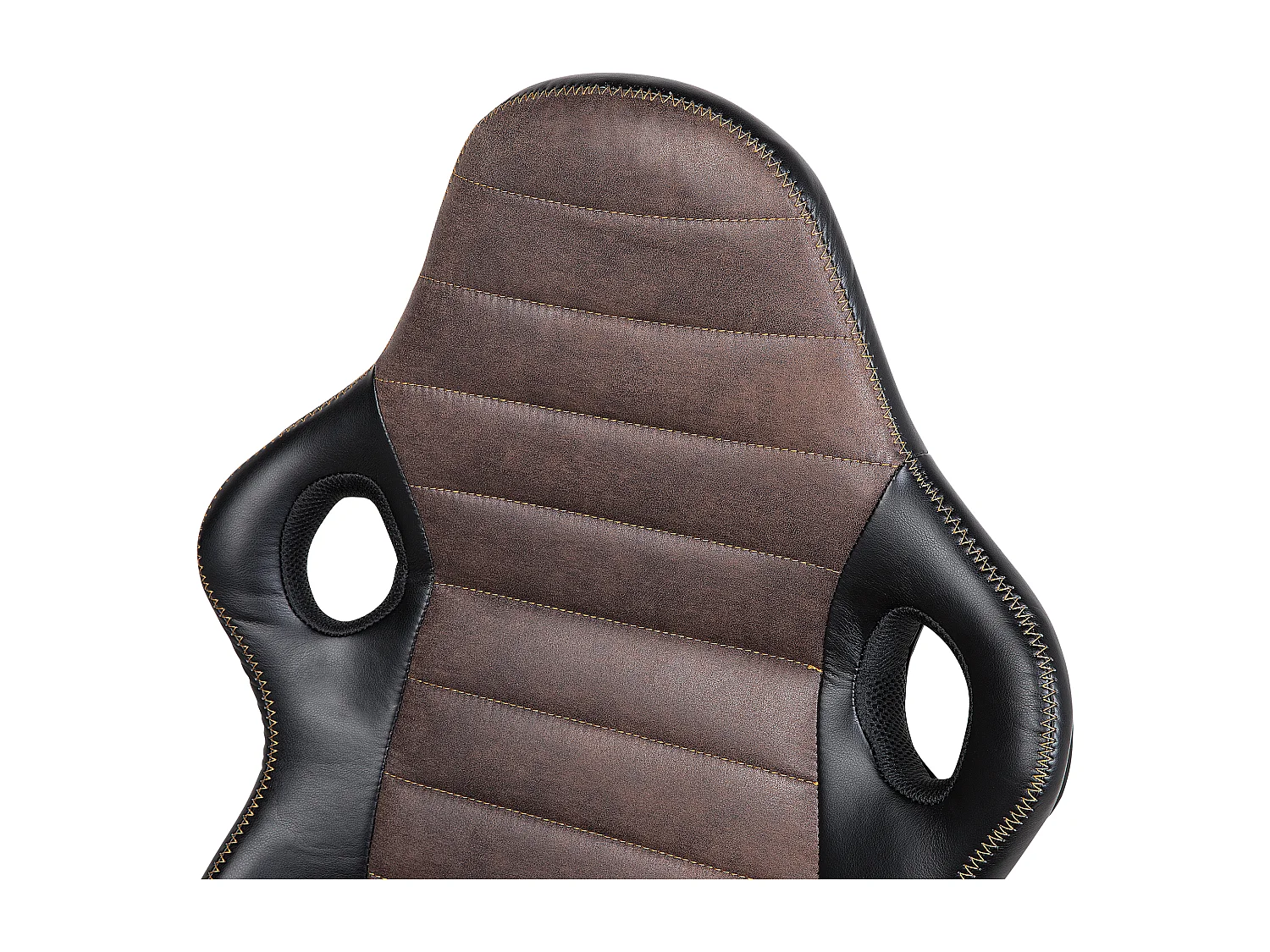 Chaise de bureau SUPREME Cuir PU Marron