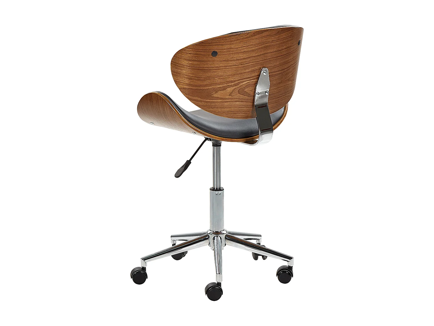 Chaise de bureau ROTTERDAM Cuir PU Noir