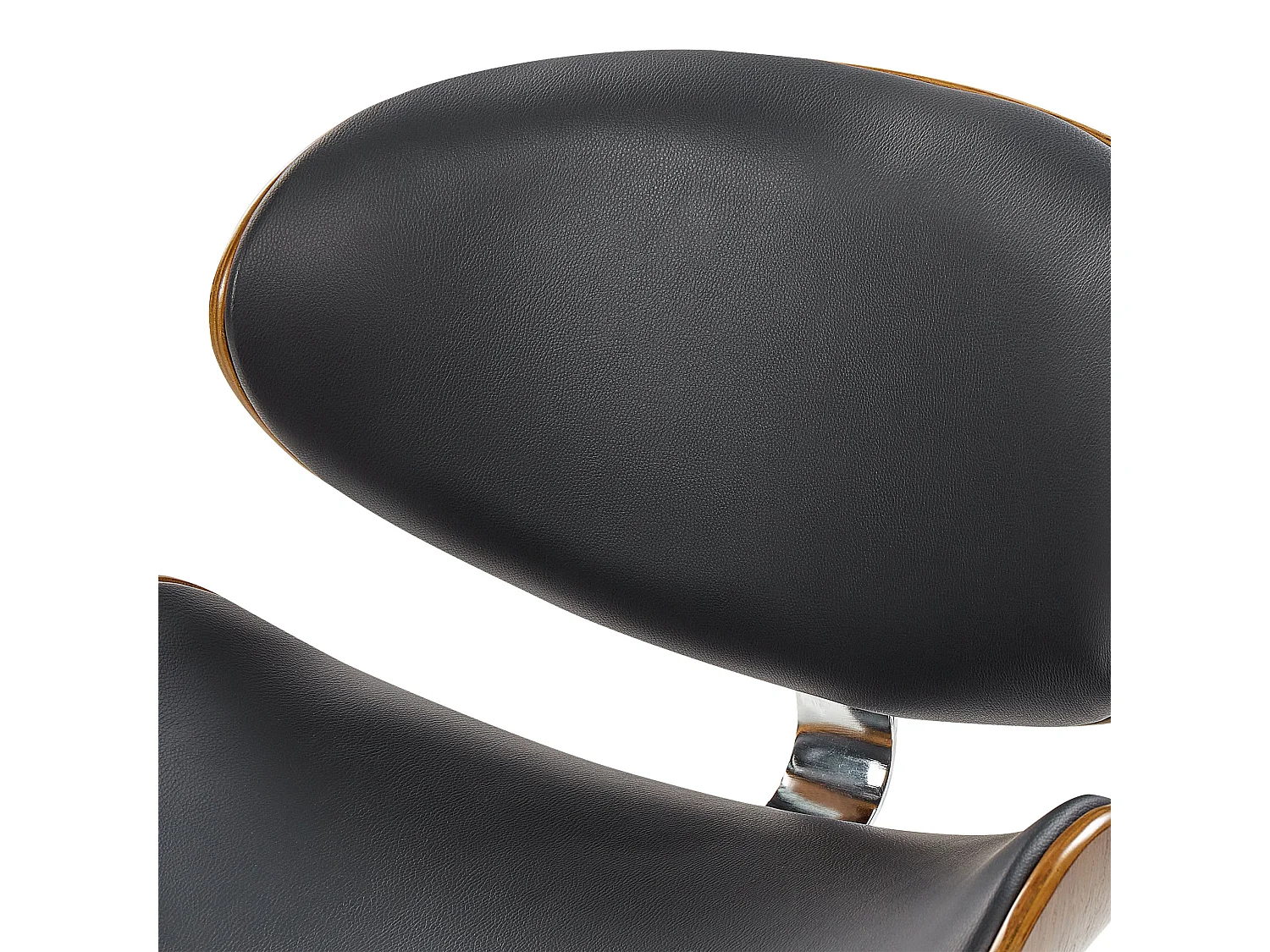 Chaise de bureau ROTTERDAM Cuir PU Noir