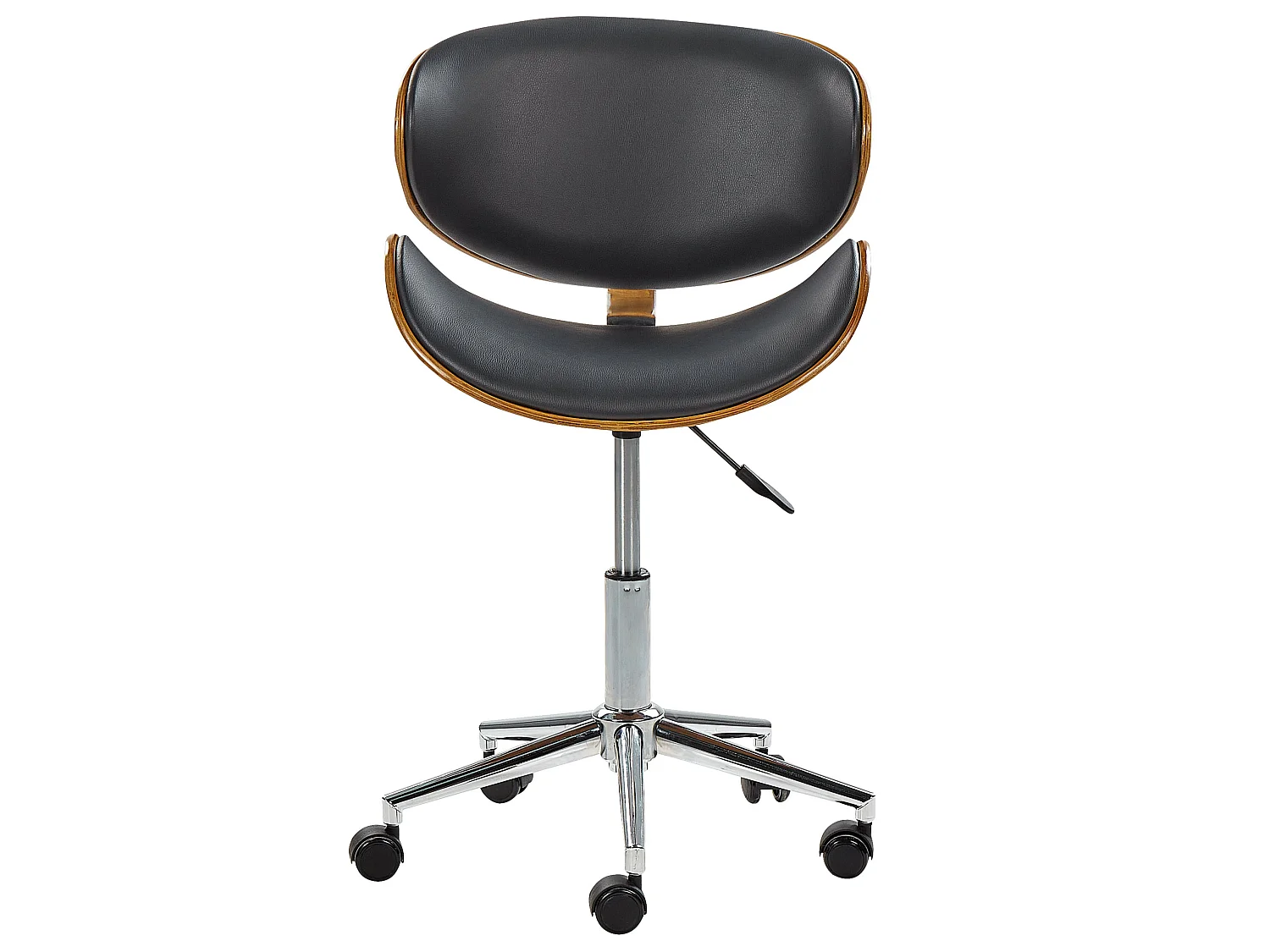 Chaise de bureau ROTTERDAM Cuir PU Noir