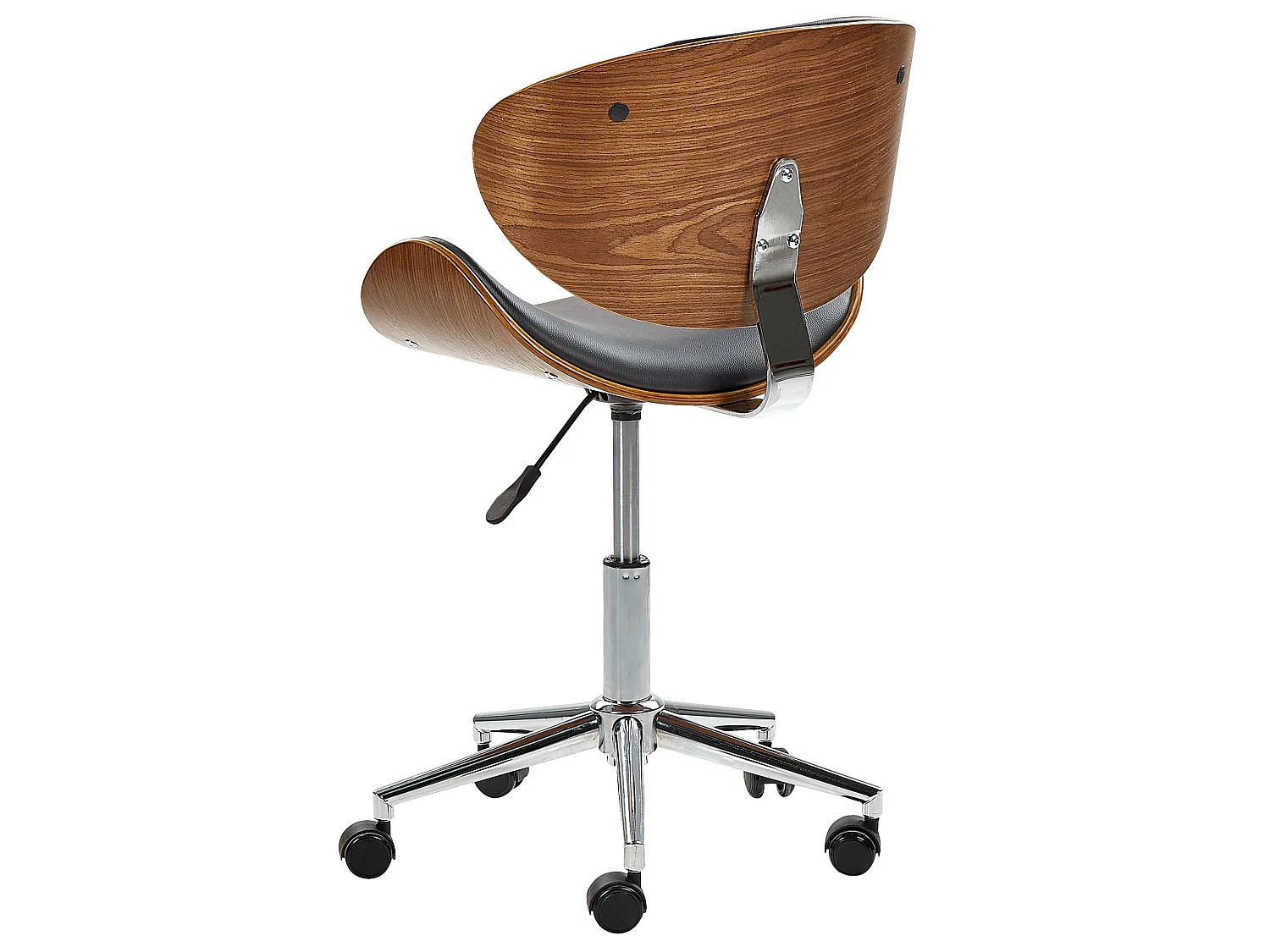 Chaise de bureau ROTTERDAM Cuir PU Noir