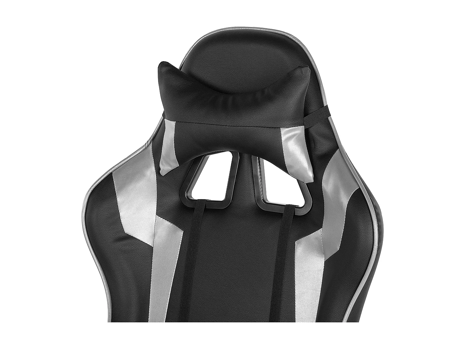 Siège de gaming KNIGHT Cuir PU Argenté