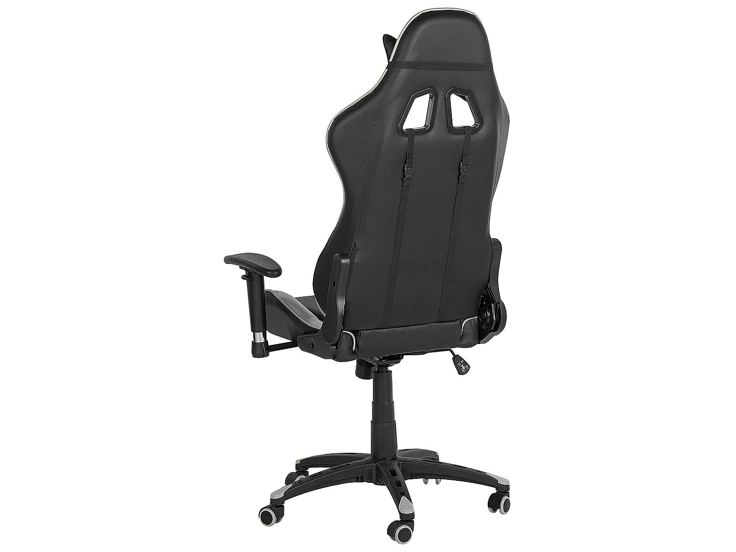 Siège de gaming KNIGHT Cuir PU Argenté