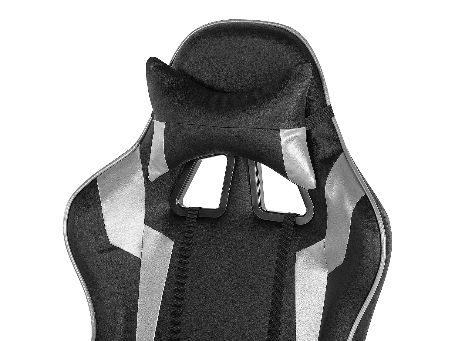 Siège de gaming KNIGHT Cuir PU Argenté