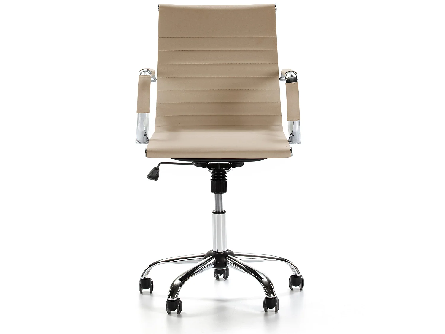 Fauteuil de Bureau Croma inclinable Taupe,Cuir Synthétique