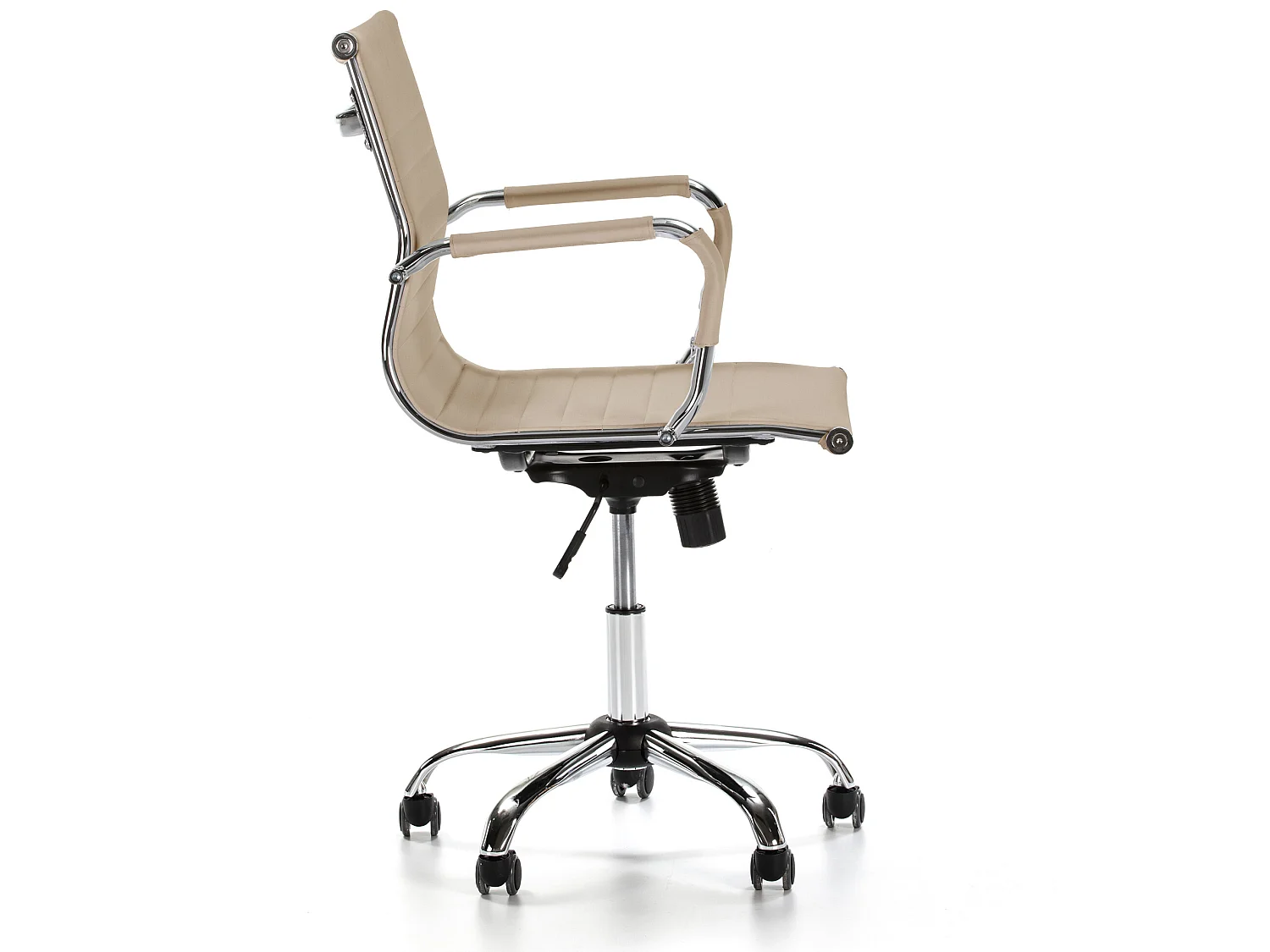 Fauteuil de Bureau Croma inclinable Taupe,Cuir Synthétique