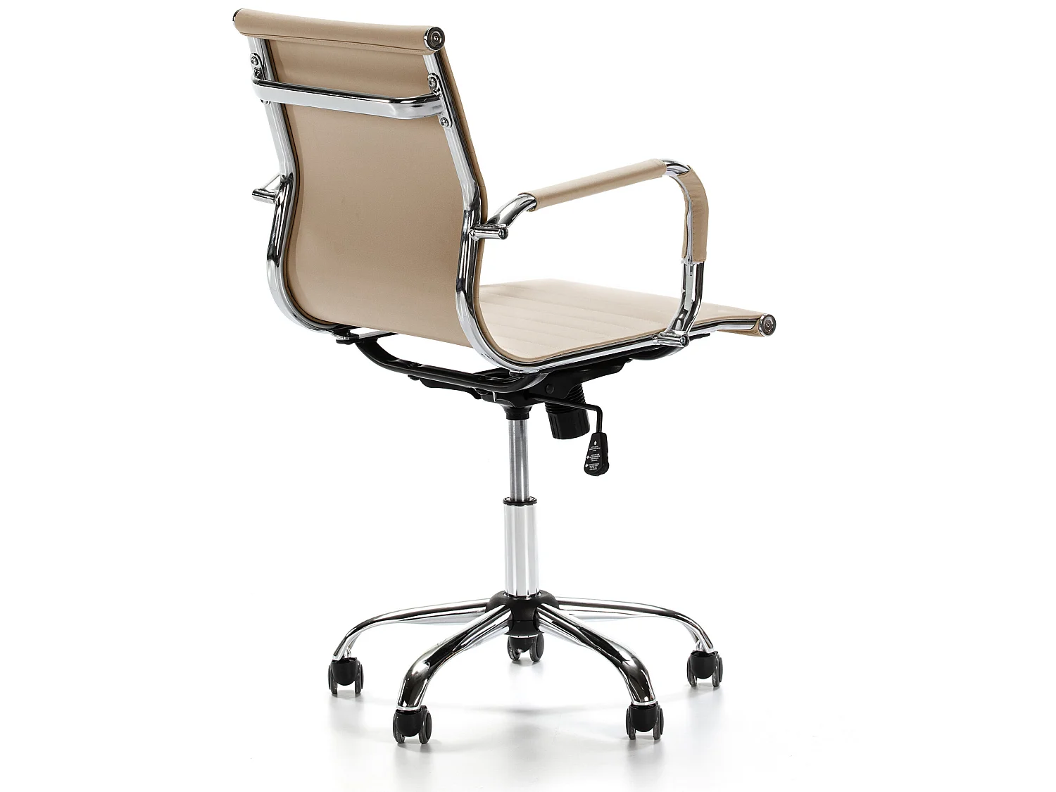 Fauteuil de Bureau Croma inclinable Taupe,Cuir Synthétique