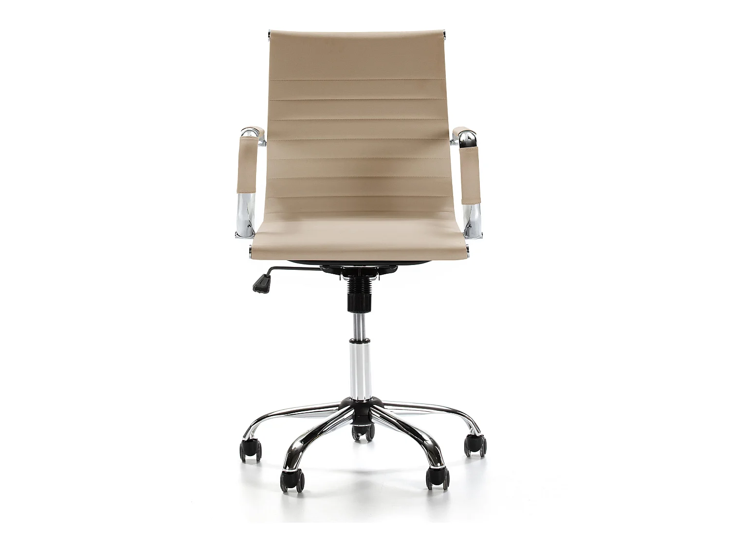 Fauteuil de Bureau Croma inclinable Taupe,Cuir Synthétique