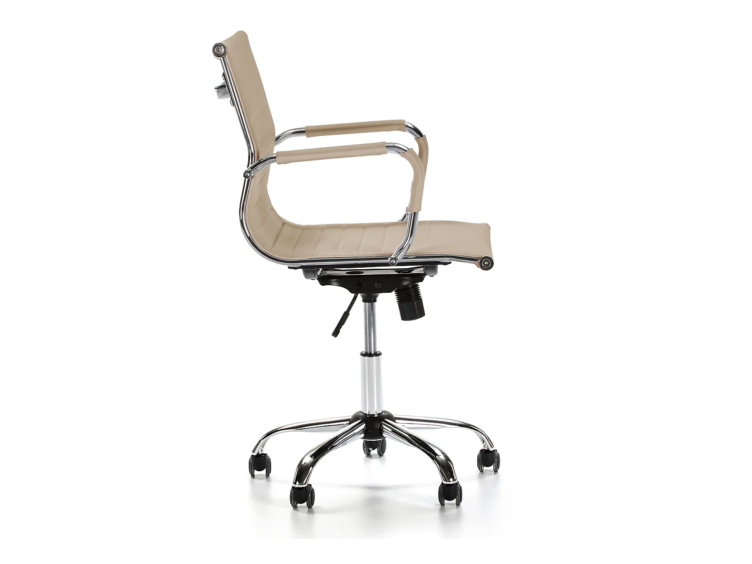 Fauteuil de Bureau Croma inclinable Taupe,Cuir Synthétique