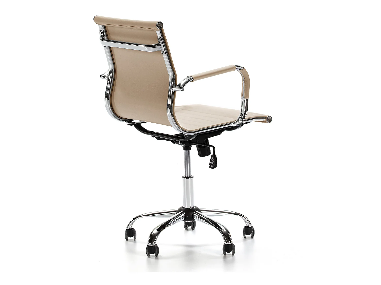 Fauteuil de Bureau Croma inclinable Taupe,Cuir Synthétique