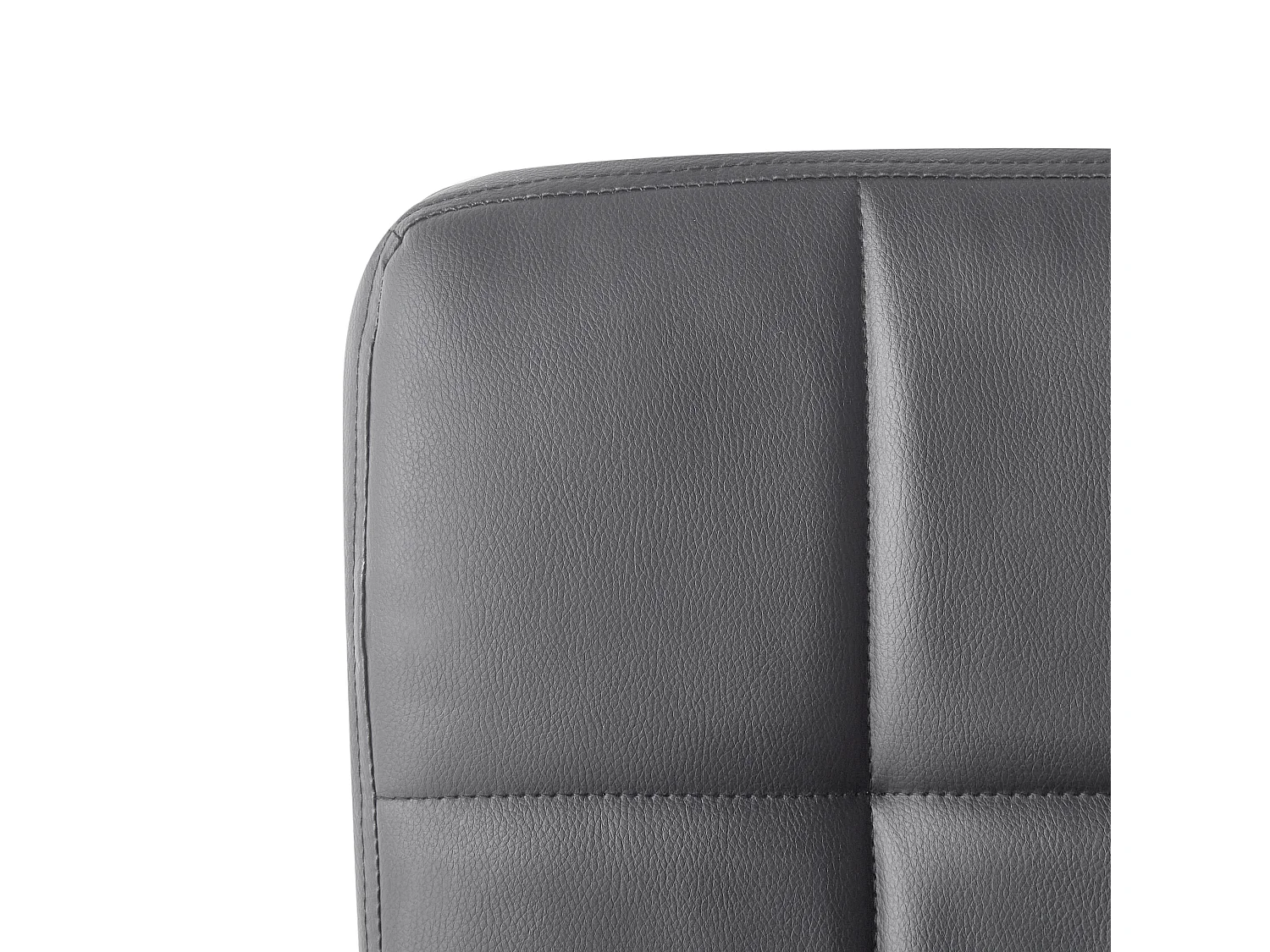 Arbeitsstuhl Arbeitshocker Hocker mit Rollen grau Polyester Marion