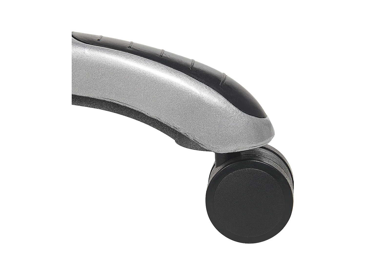 Massagestoel met verwarming GRANDEUR Kunstleer Zwart