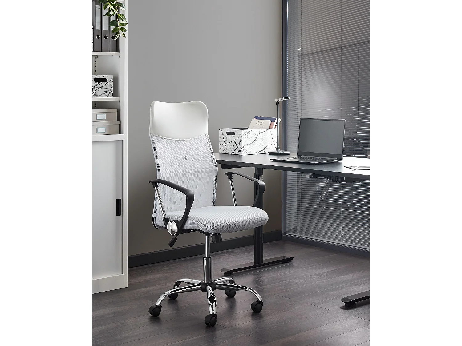 Bureaustoel Draaibaar DESIGN Wit