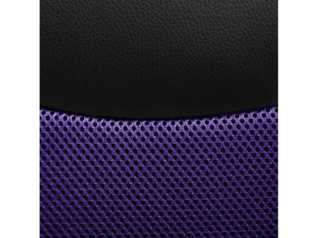 Bureaustoel Draaibaar FIGHTER Kunstleer Paars